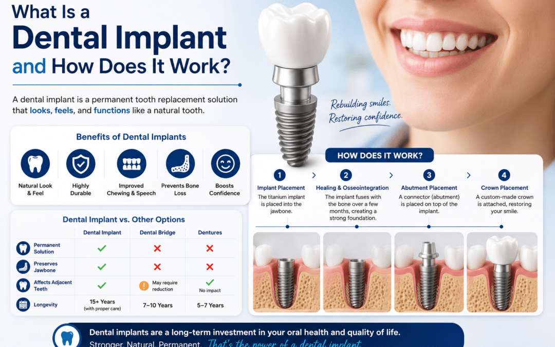What Is a Dental Implant and How Does It Work?